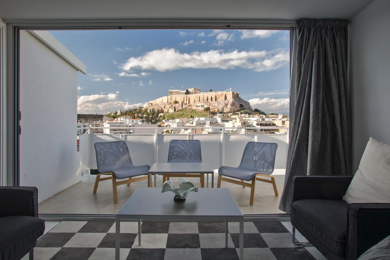 Bright Apartment With Stunning Acropolis Views! Sg5 Athènes Extérieur photo